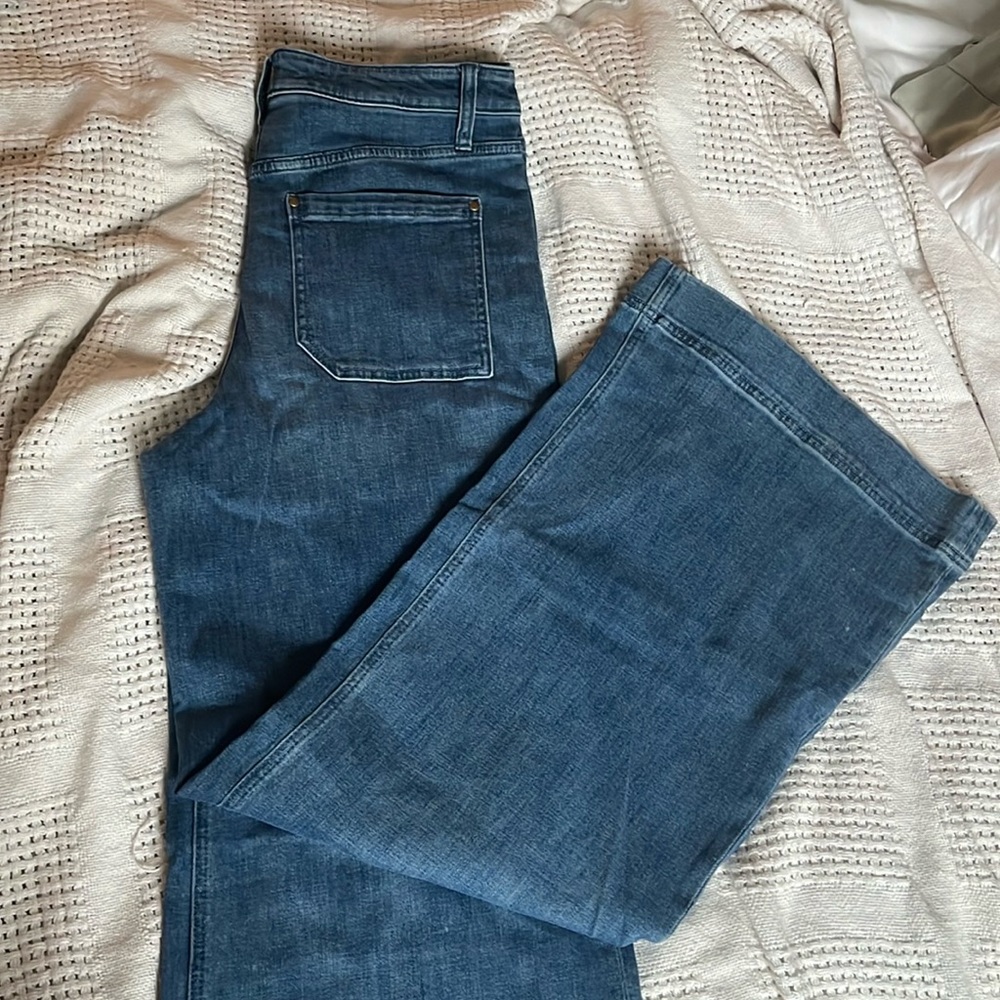 Maeve by Anthropologie Wide Leg Jeans
